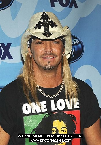 Photo of 2010 American Idol Finale by Chris Walter , reference; Bret Michaels-9150a,www.photofeatures.com